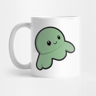 Light Green Octopus Mug